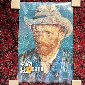 Van Gogh Exhibit Poster - new & sealed